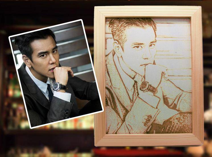 激光打標機打照片時照片怎么樣處理打出來才漂亮